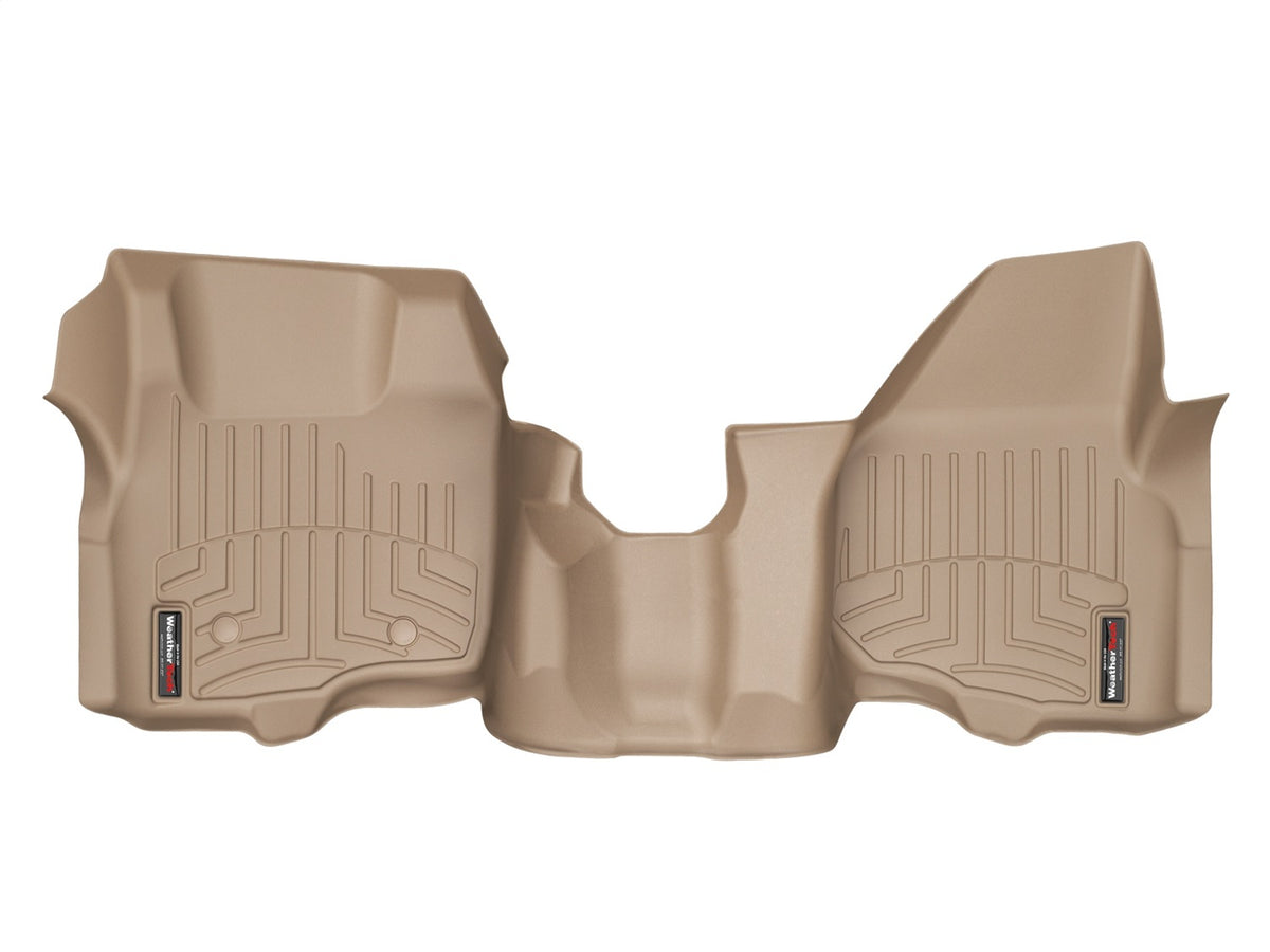 Weathertech - FloorLiner™ DigitalFit® Tan Front & Rear Set 11-12 Ford F-250 / 11-12 Ford F-350 - 453291-453053