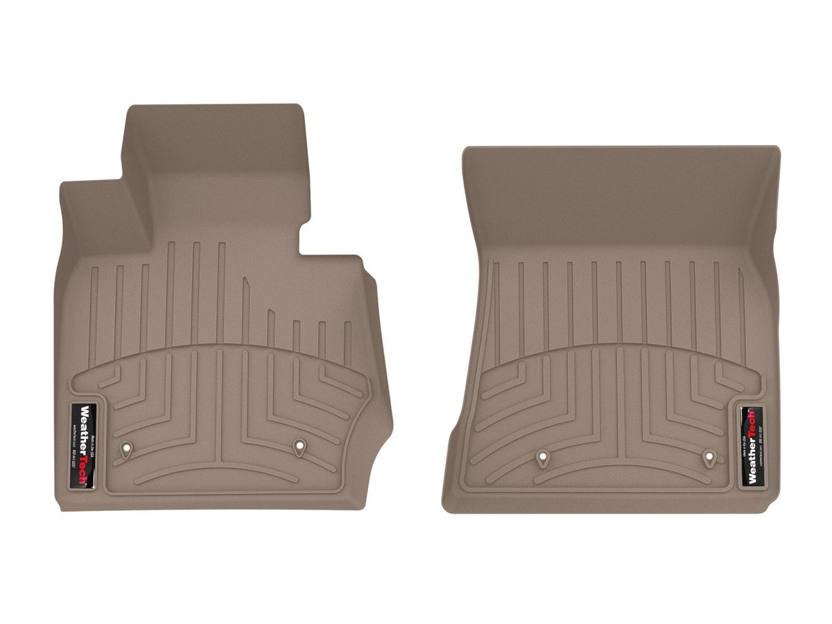 Weathertech - FloorLiner™ DigitalFit® Tan Front & Rear Set 11-17 BMW X3 / 15-18 BMW X4 - 45331-1-2