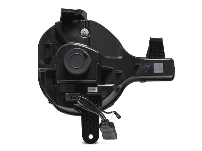 Raxiom 21-26 Ford Bronco LED Halo Headlights with Amber Backlight- Black Housing- Clear Lens - FB48241 - close-up view 4