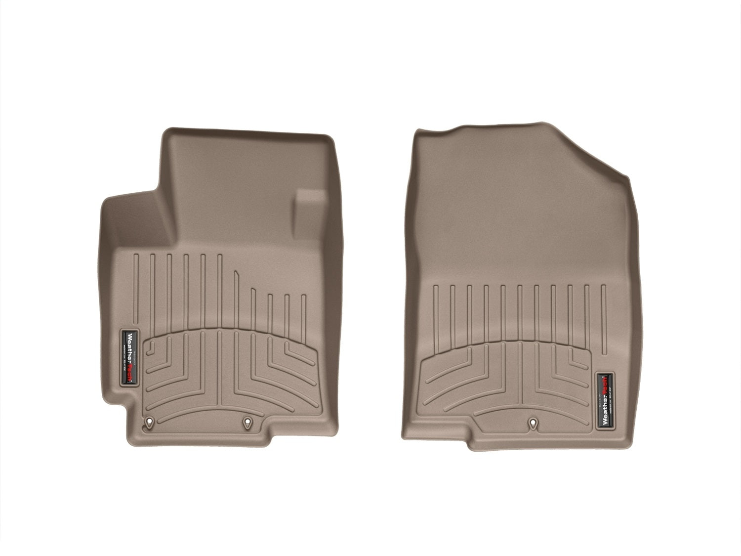 Weathertech - FloorLiner™ DigitalFit® - Tan Front 12-17 Hyundai Accent - 453401