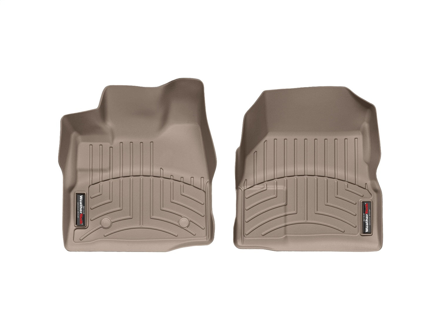 Weathertech - FloorLiner™ DigitalFit® - Tan Front 10-17 Chevrolet Equinox / 11-17 GMC Terrain - 453461