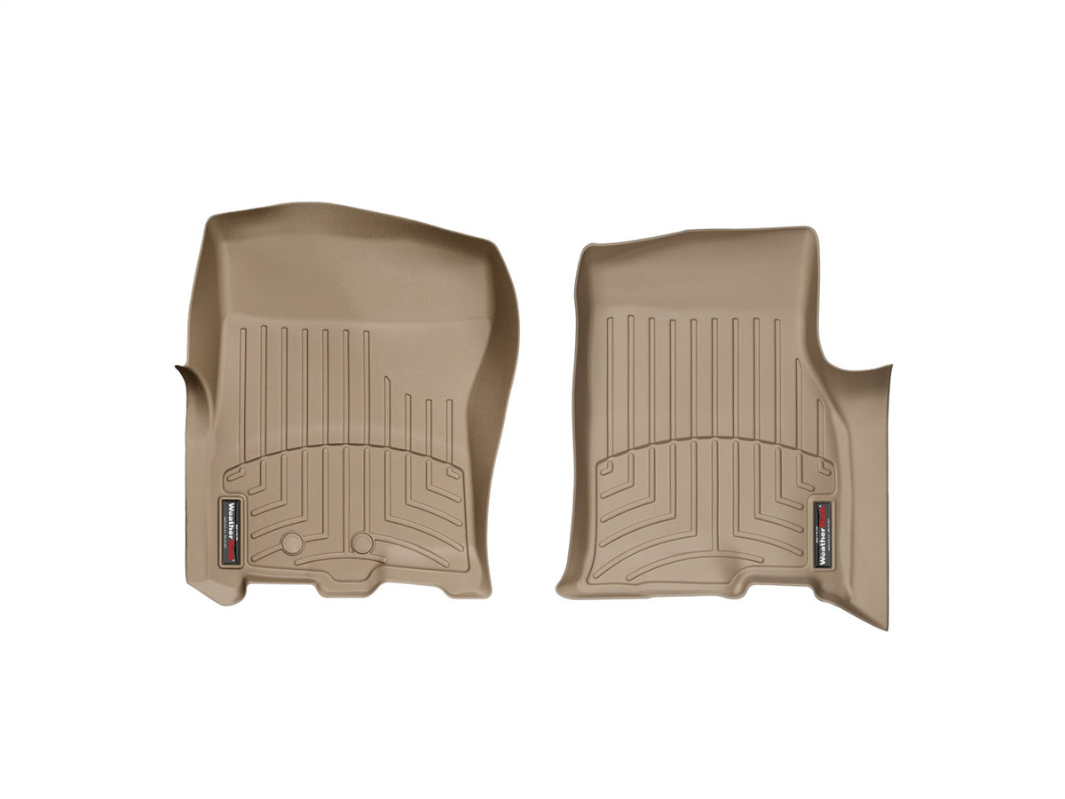 Weathertech - FloorLiner™ DigitalFit® Tan Front, Rear & Third Row Set 11-17 Ford Expedition / 11-17 Lincoln Navigator - 