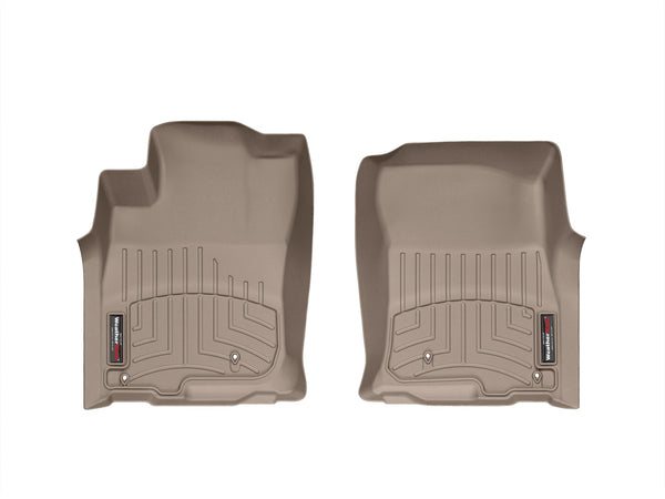 Weathertech - FloorLiner™ DigitalFit® Tan Front & Rear Set 10-13 Lexus GX / 10-12 Toyota 4Runner - 453611-452862