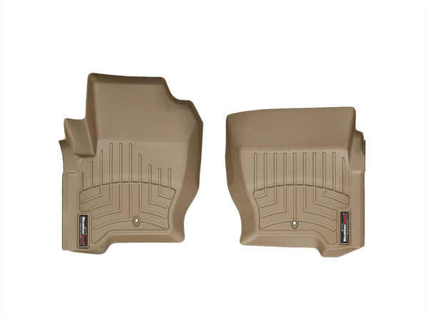 Weathertech - FloorLiner™ DigitalFit® Tan Front & Rear Set 08-13 Land Rover Range-Rover-Sport - 45362-1-2