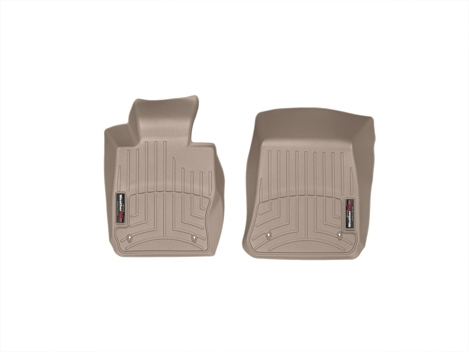 Weathertech - FloorLiner™ DigitalFit® Tan Front & Rear Set 13-15 BMW X1 - 45365-1-2