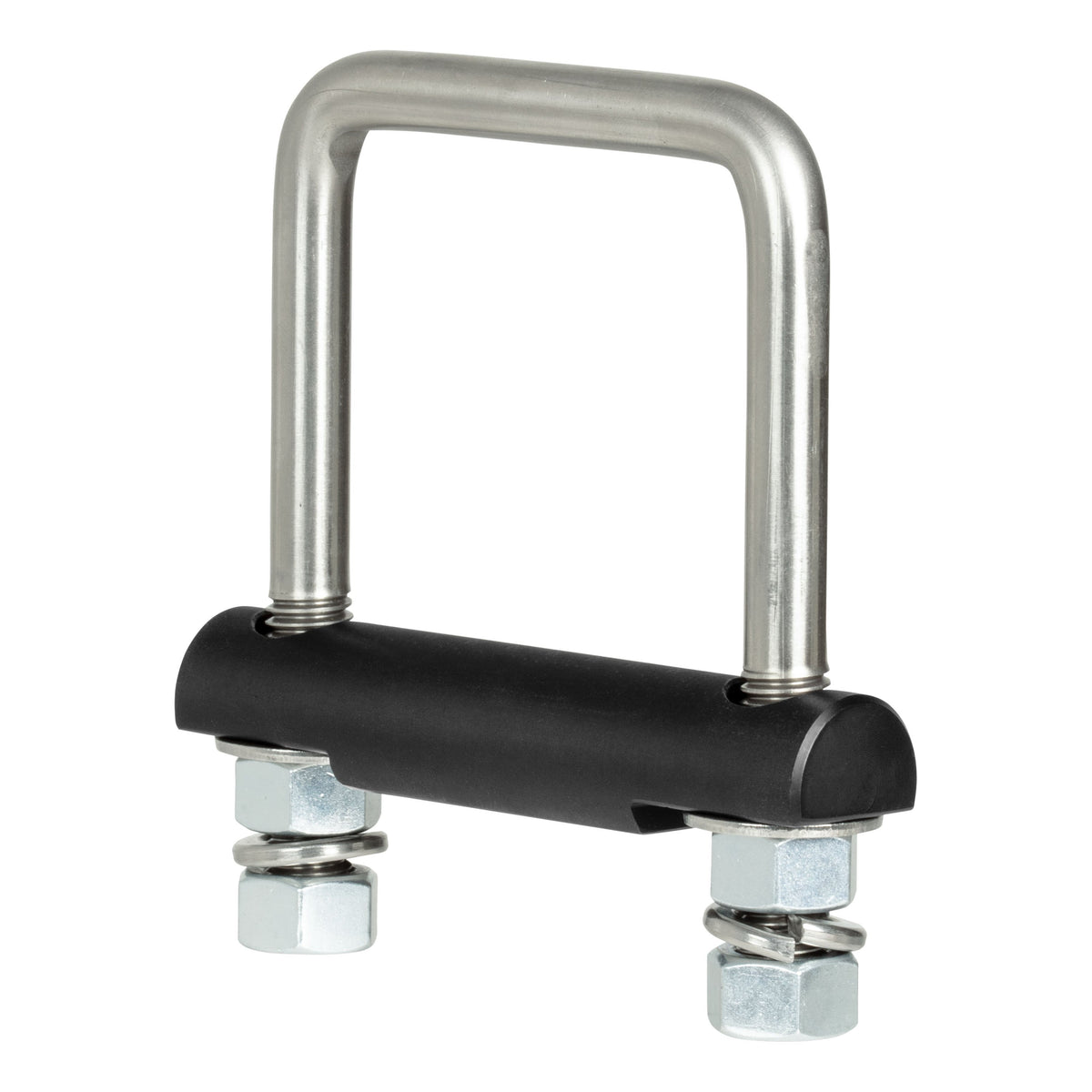 CURT Anti-Rattle Hitch Clamp Tightener for 2-Inch Receiver, Hollow or Solid Shanks, Stainless Steel - 45367