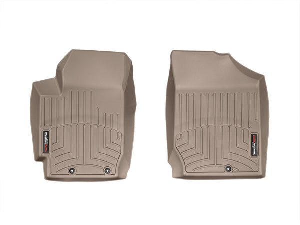 Weathertech - FloorLiner™ DigitalFit® Tan Front & Rear Set 10-13 Kia Forte - 453801-452973