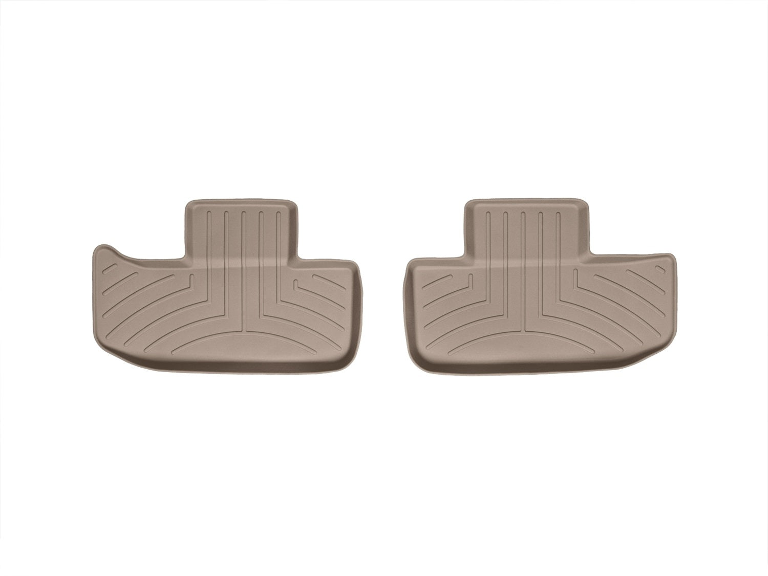 Weathertech - FloorLiner™ DigitalFit® - Tan Rear 11-23 Dodge Challenger - 453862