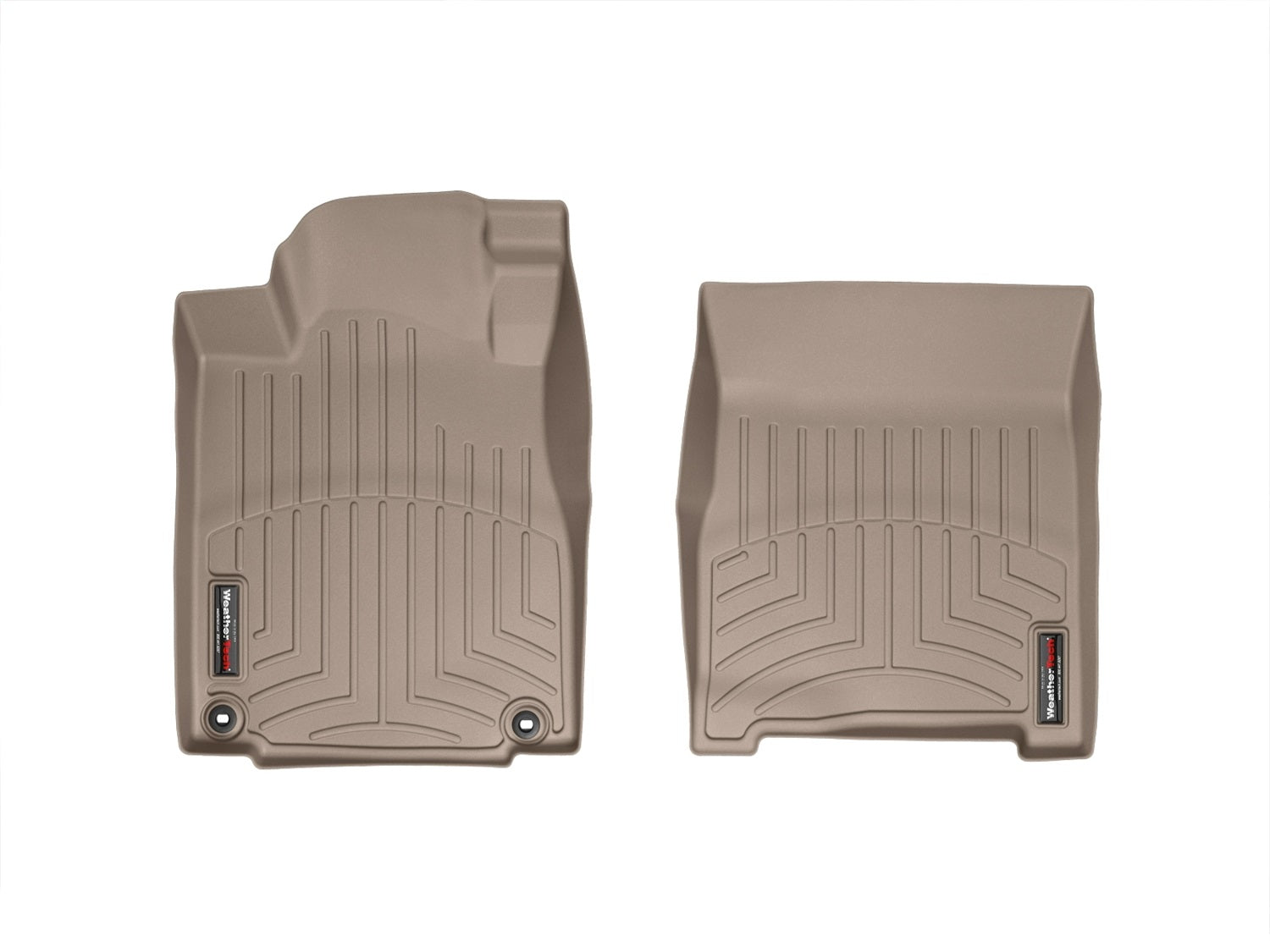 Weathertech - FloorLiner™ DigitalFit® Tan Front & Rear Set 12-16 Honda CR-V - 45402-1-2