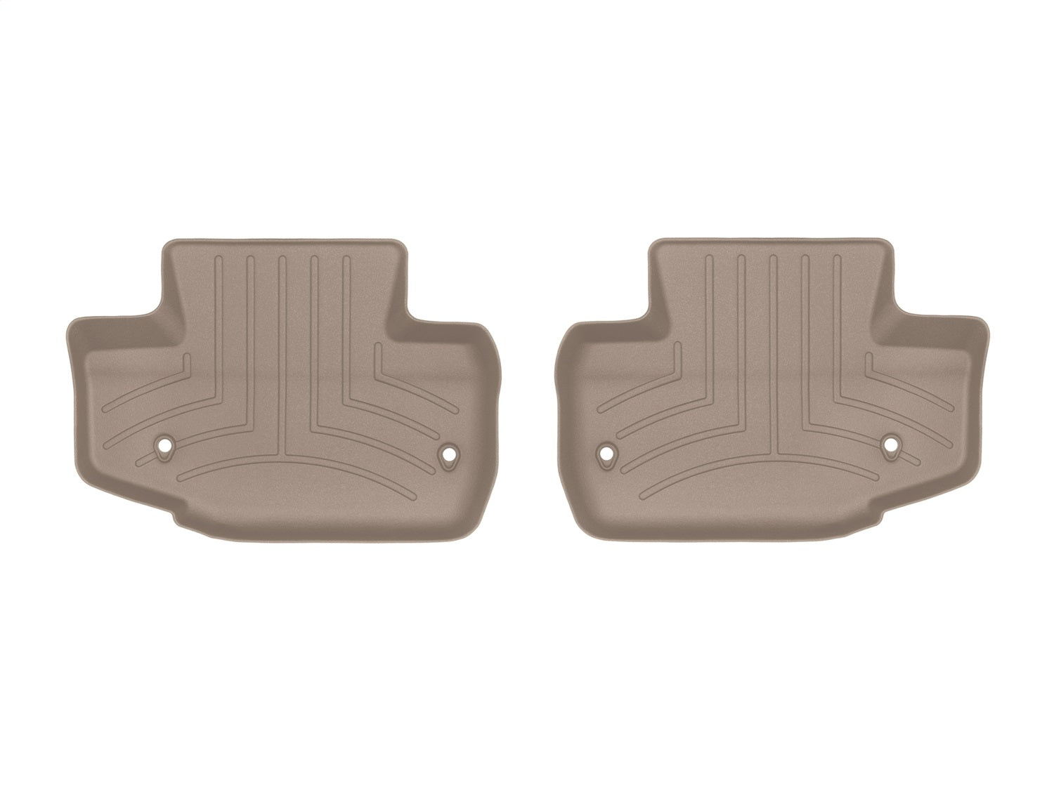 Weathertech - FloorLiner™ DigitalFit® - Tan Rear 17-19 Land Rover Range-Rover-Evoque - 454044