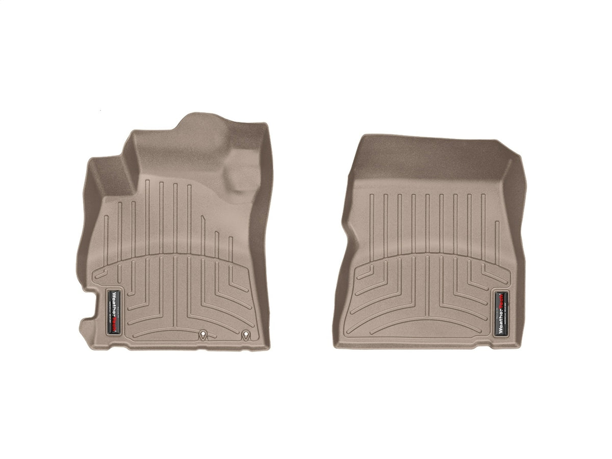 Weathertech - FloorLiner™ DigitalFit® Tan Front & Rear Set 12-19 Nissan Versa - 45411-1-2