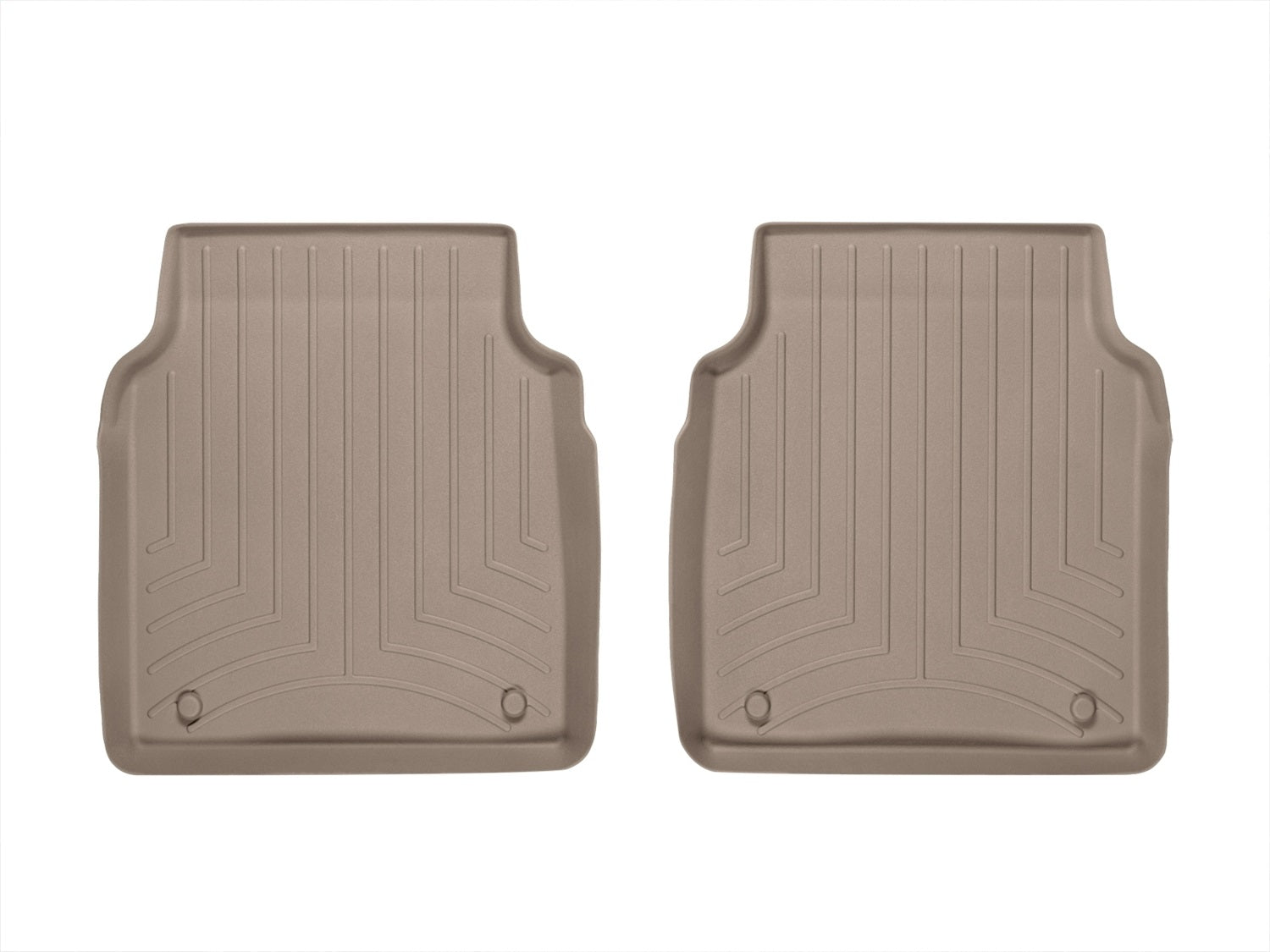 Weathertech - FloorLiner™ DigitalFit® - Tan Rear 11-18 Audi A8 - 454202