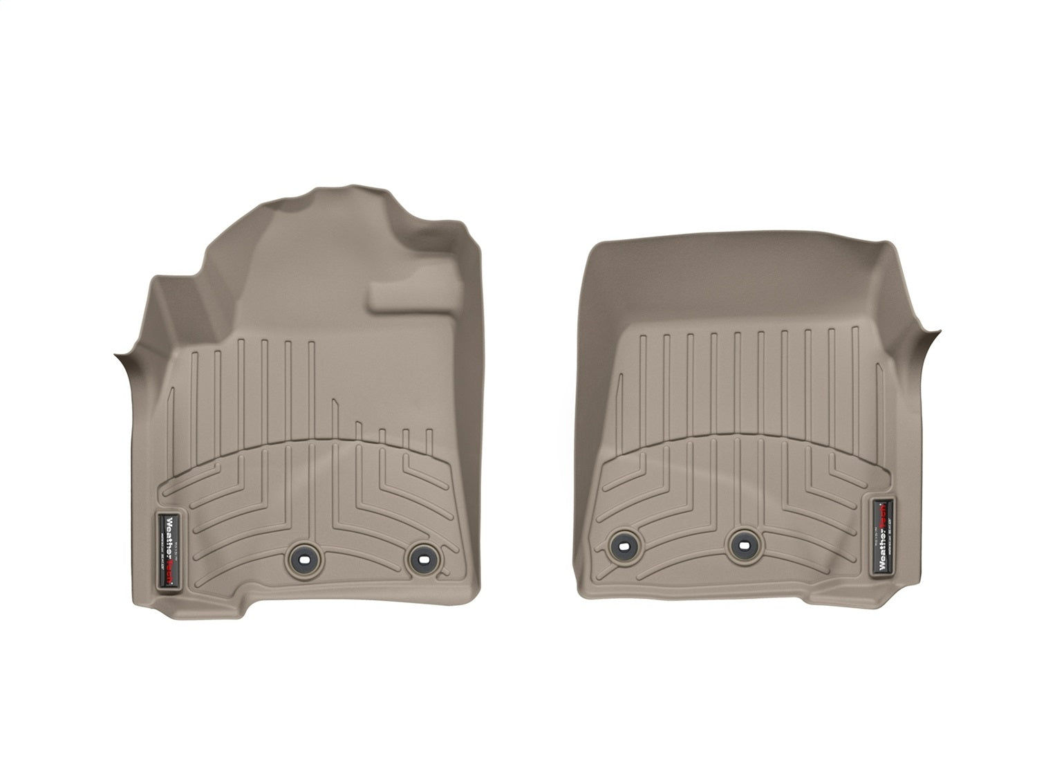 Weathertech - FloorLiner™ DigitalFit® Tan Front & Rear Set 13-21 Lexus LX / 13-21 Toyota Land-Cruiser - 454231-451572