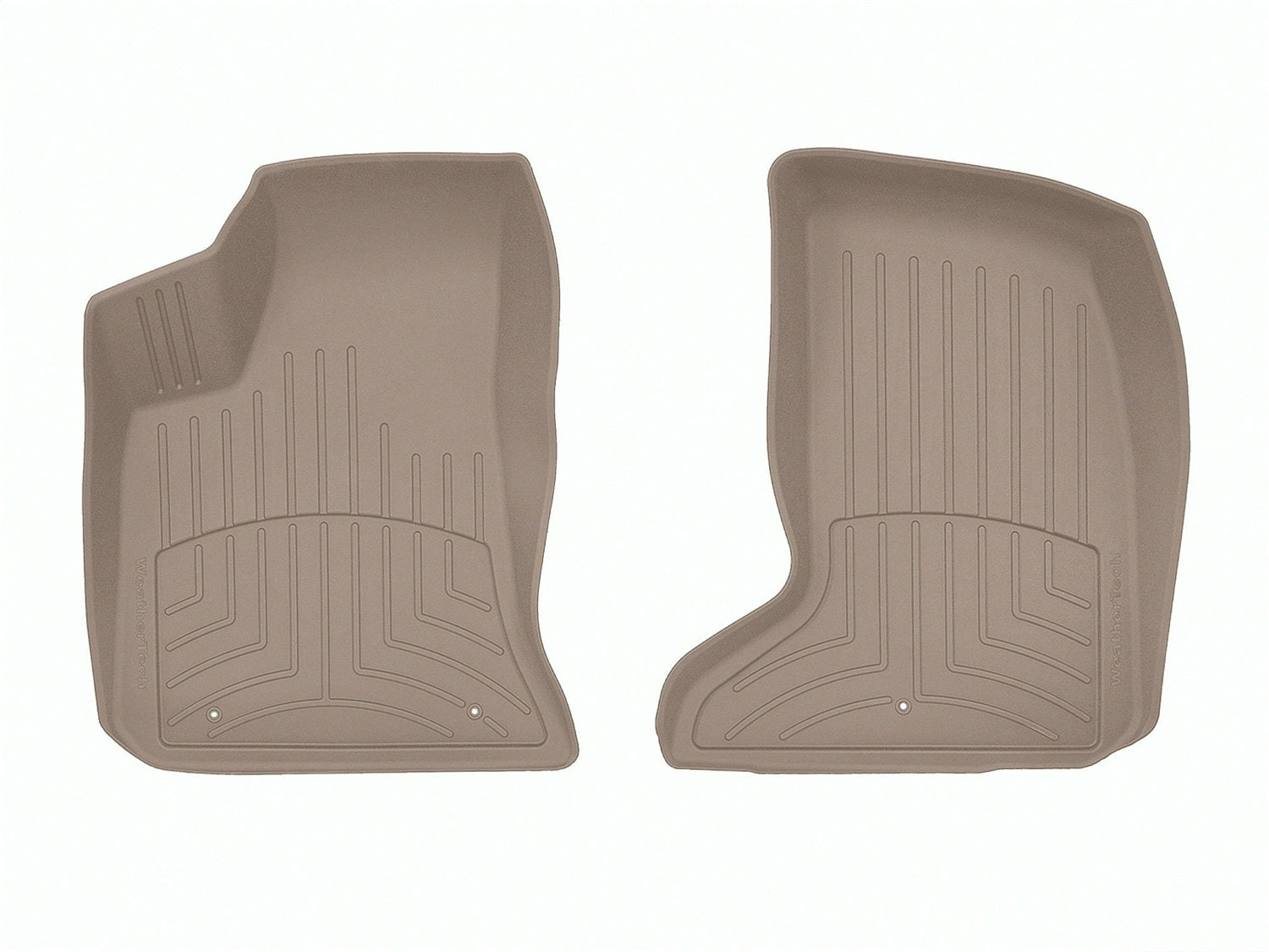 Weathertech - FloorLiner™ HP - Tan Front 11-23 Chrysler 300 / 17-23 Dodge Challenger / 11-23 Dodge Charger - 454251IM