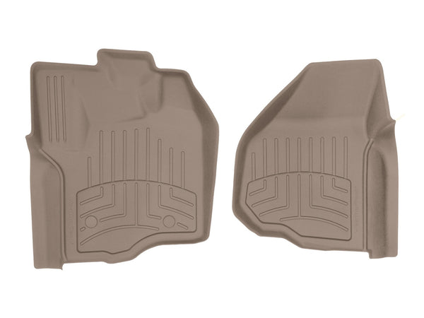 Weathertech - FloorLiner™ HP - Tan Front 12-16 Ford F-250 / 12-16 Ford F-350 / 12-16 Ford F-450-Super-Duty - 454331IM