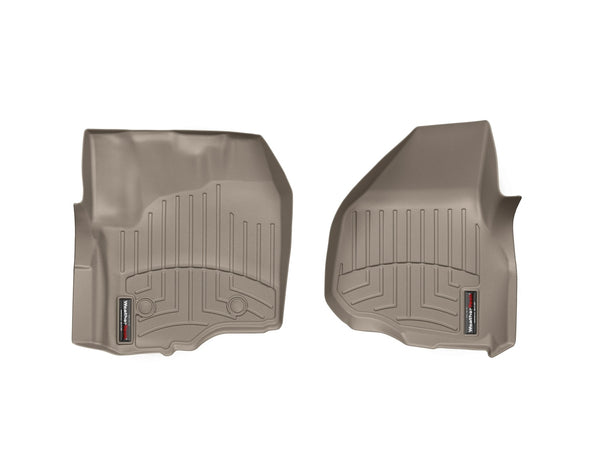 Weathertech - FloorLiner™ DigitalFit® Tan Front & Rear Set 12-16 Ford F-250 / 12-16 Ford F-350 - 454331-453053