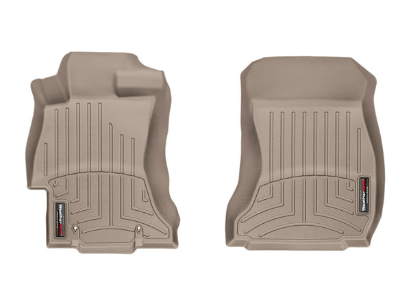 Weathertech - FloorLiner™ DigitalFit® - Tan Front for Crosstrek / Impreza / WRX / WRX-STI - 454391
