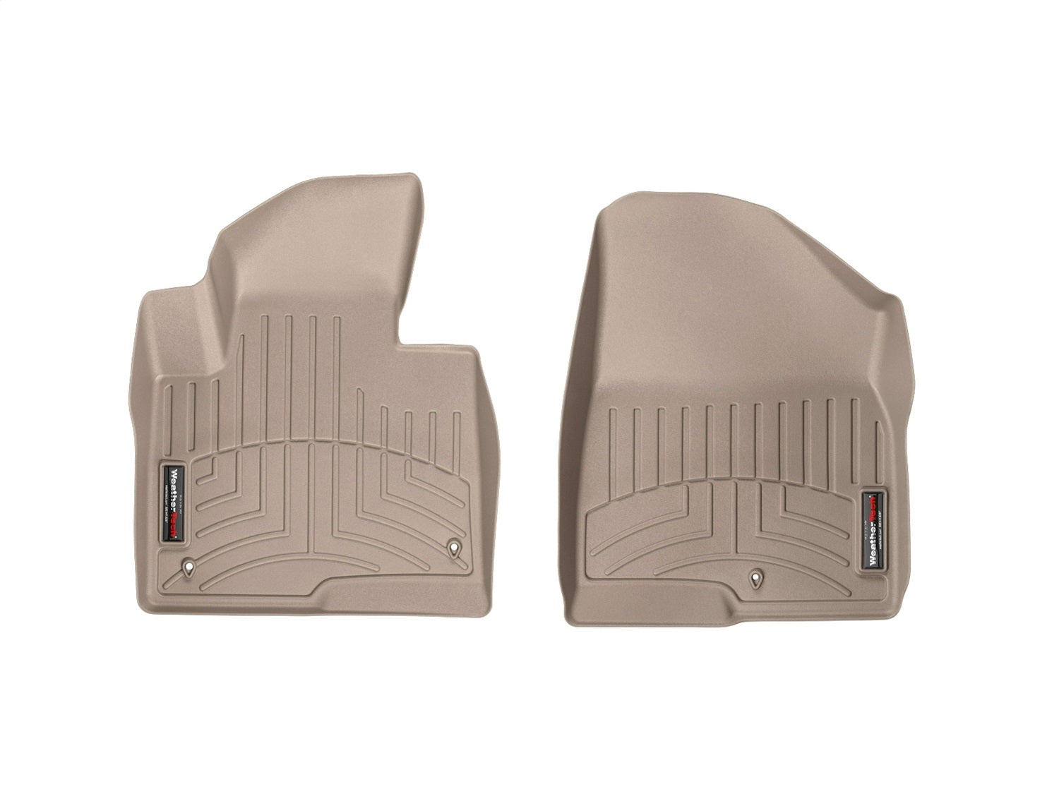 Weathertech - FloorLiner™ DigitalFit® Tan Front & Rear Set 13-19 Hyundai Santa-Fe - 45440-1-3