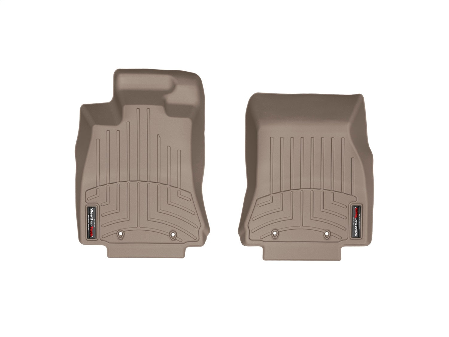 Weathertech - FloorLiner™ DigitalFit® Tan Front & Rear Set 13-15 Jaguar XF - 45446-1-3