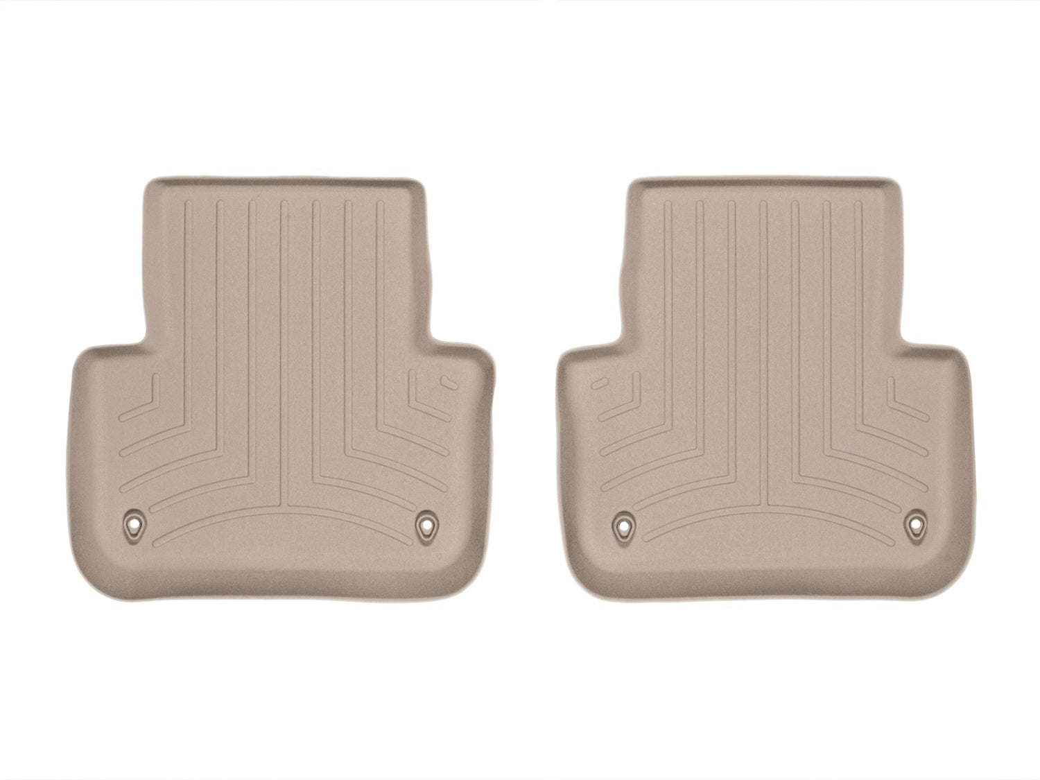 Weathertech - FloorLiner™ DigitalFit® - Tan Rear 13-15 Jaguar XF - 454463