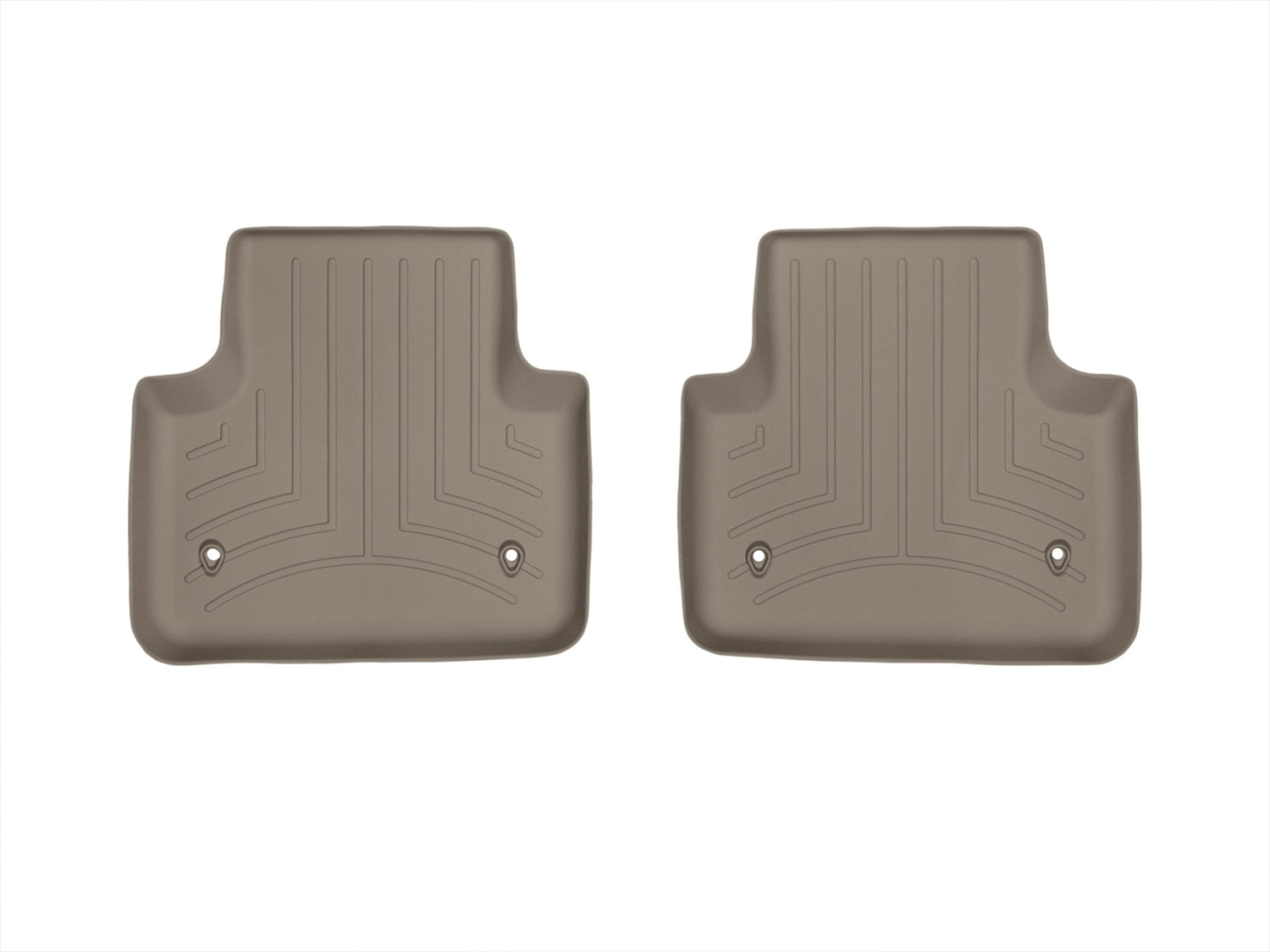 Weathertech - FloorLiner™ DigitalFit® - Tan Rear 10-19 Jaguar XJ - 454473