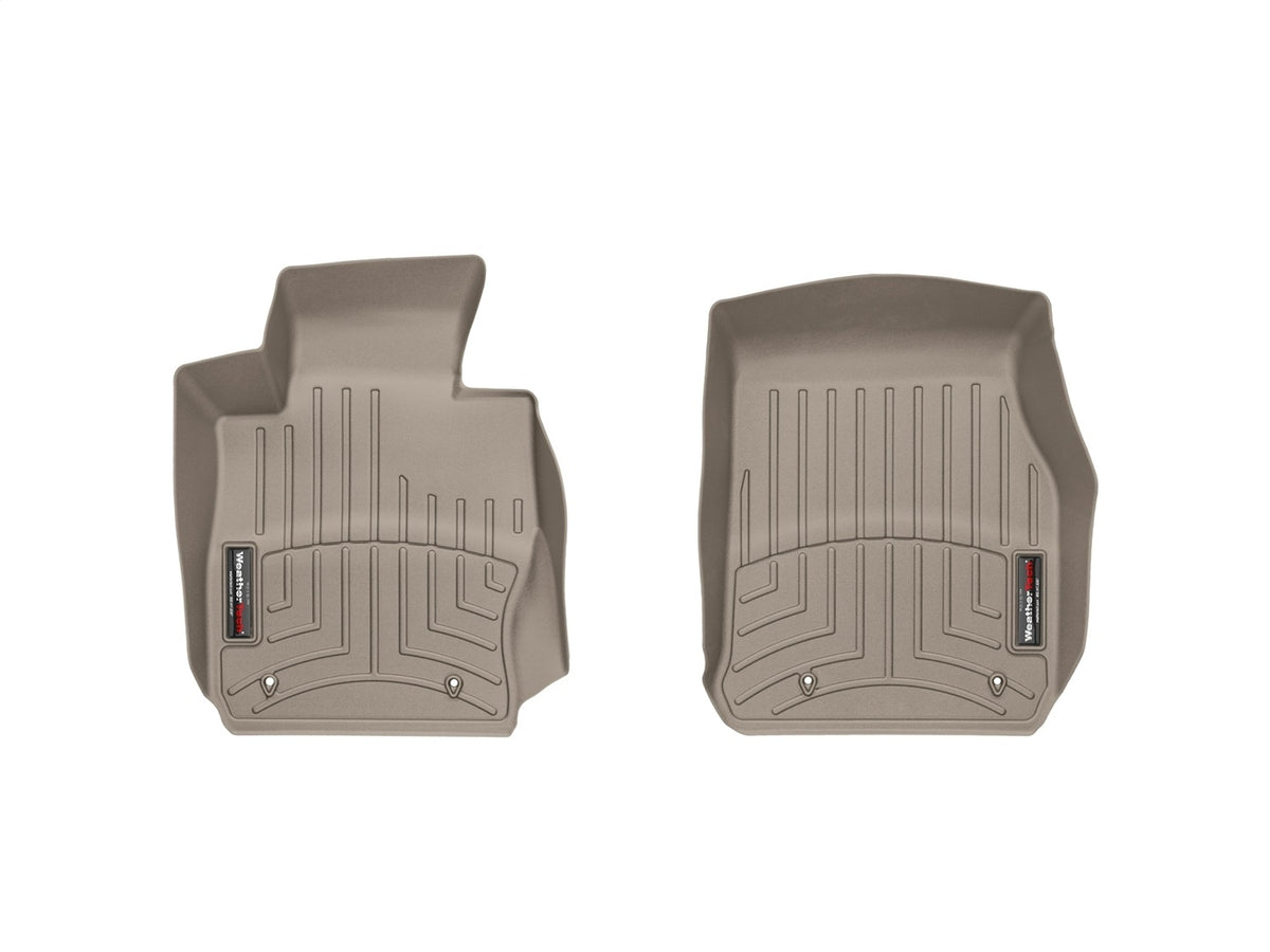 Weathertech - FloorLiner™ DigitalFit® Tan Front & Rear Set 14-19 BMW 3-Series - 454541-454105