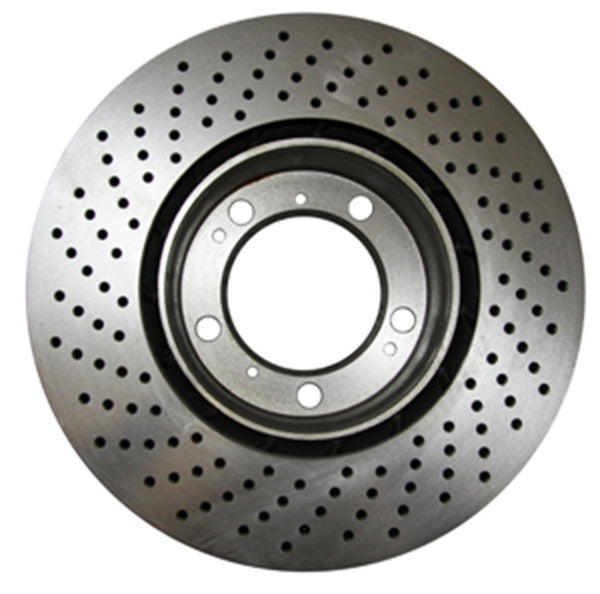 EBC 07-09 Porsche 911 (997) (Cast Iron Rotor only) 3.6 Twin Turbo Premium Front Rotors - RK1932XD for 2007-2012 Porsche 911 -