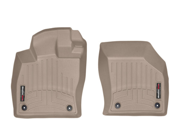Weathertech - FloorLiner™ DigitalFit® Tan Front & Rear Set 15-19 Audi A3 - 454961-455002