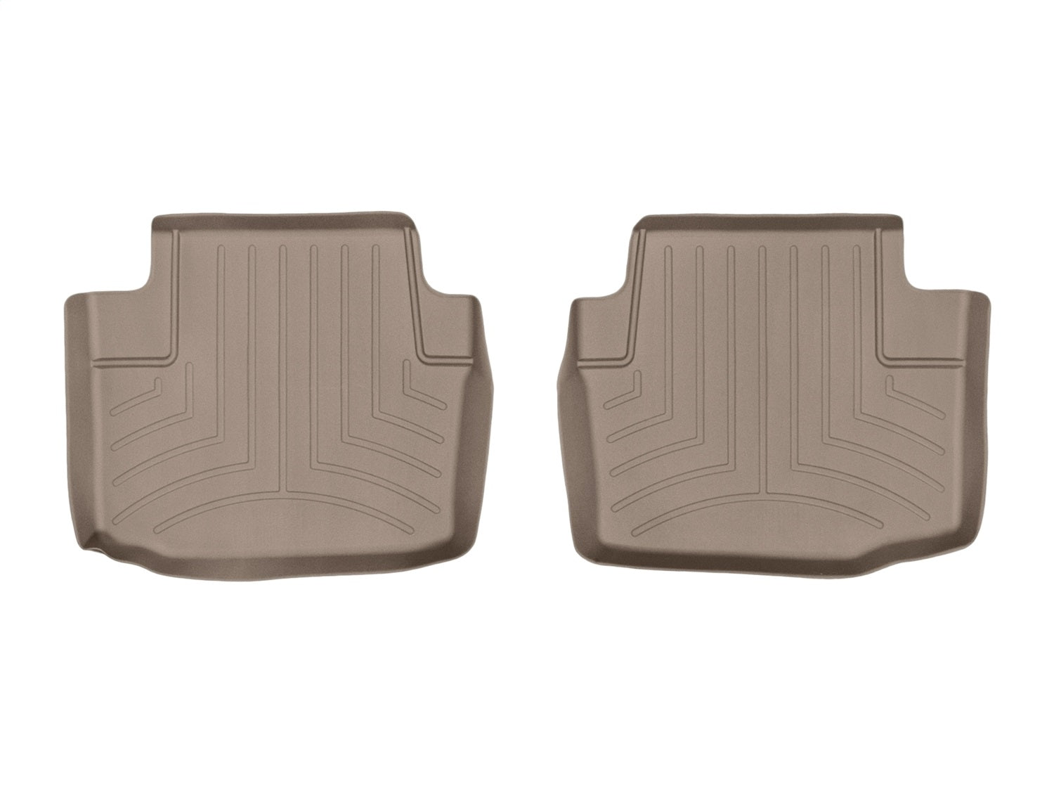 Weathertech - FloorLiner™ DigitalFit® - Tan Rear 15-19 Cadillac CTS - 454973