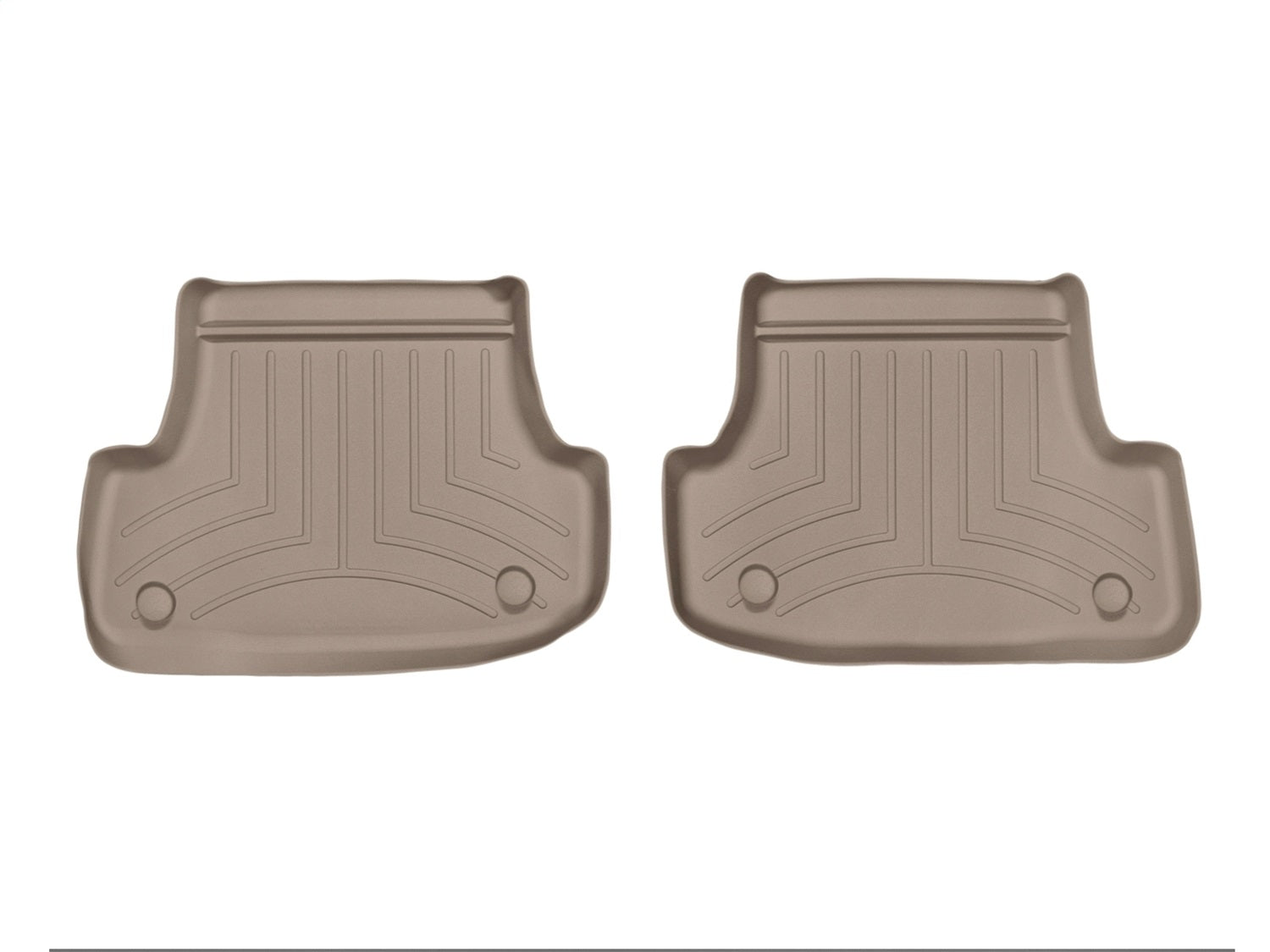 Weathertech - FloorLiner™ DigitalFit® - Tan Rear 15-19 Audi A3 - 455002