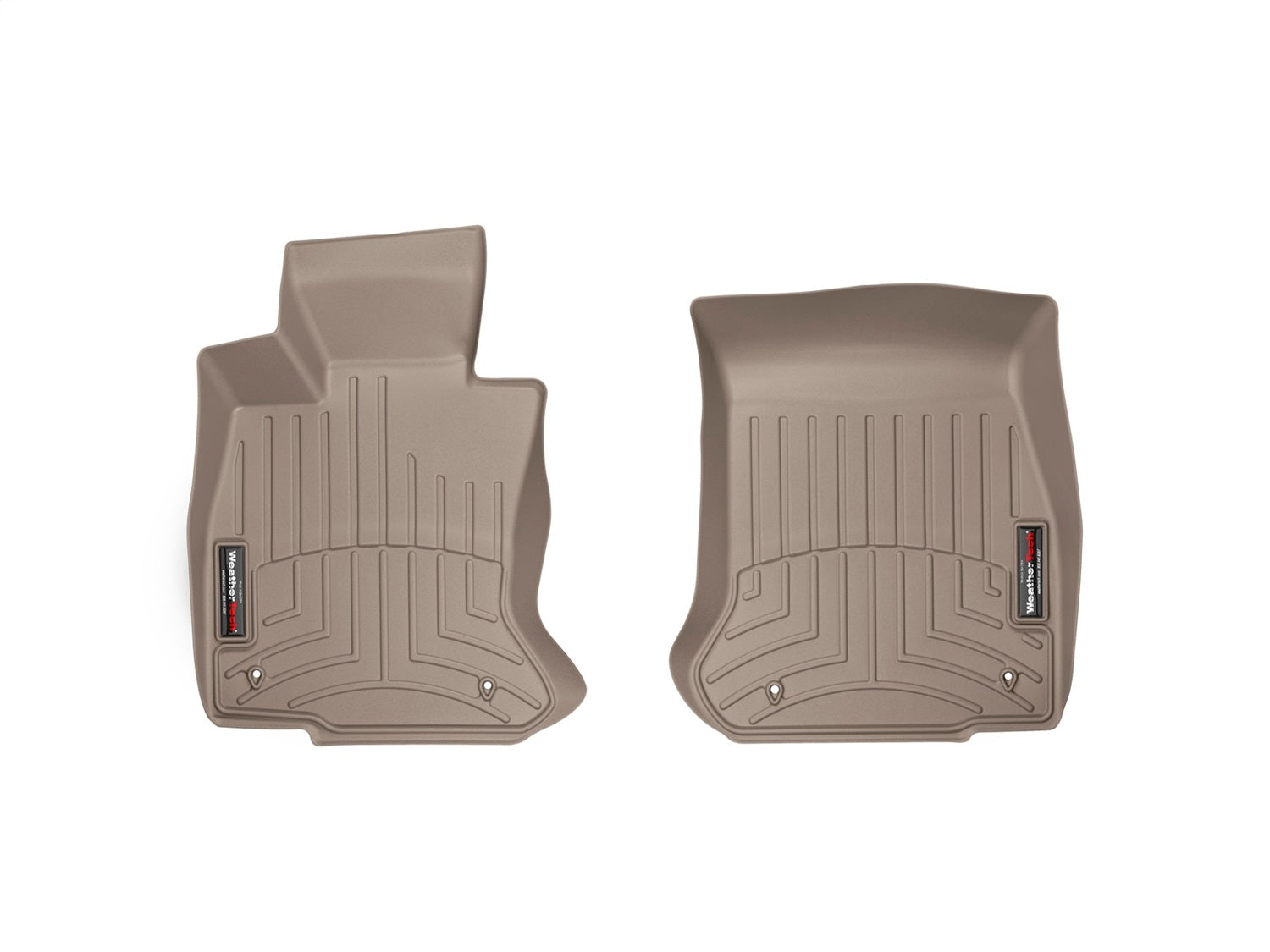 Weathertech - FloorLiner™ DigitalFit® - Tan Front 12-19 BMW 6-Series - 455081