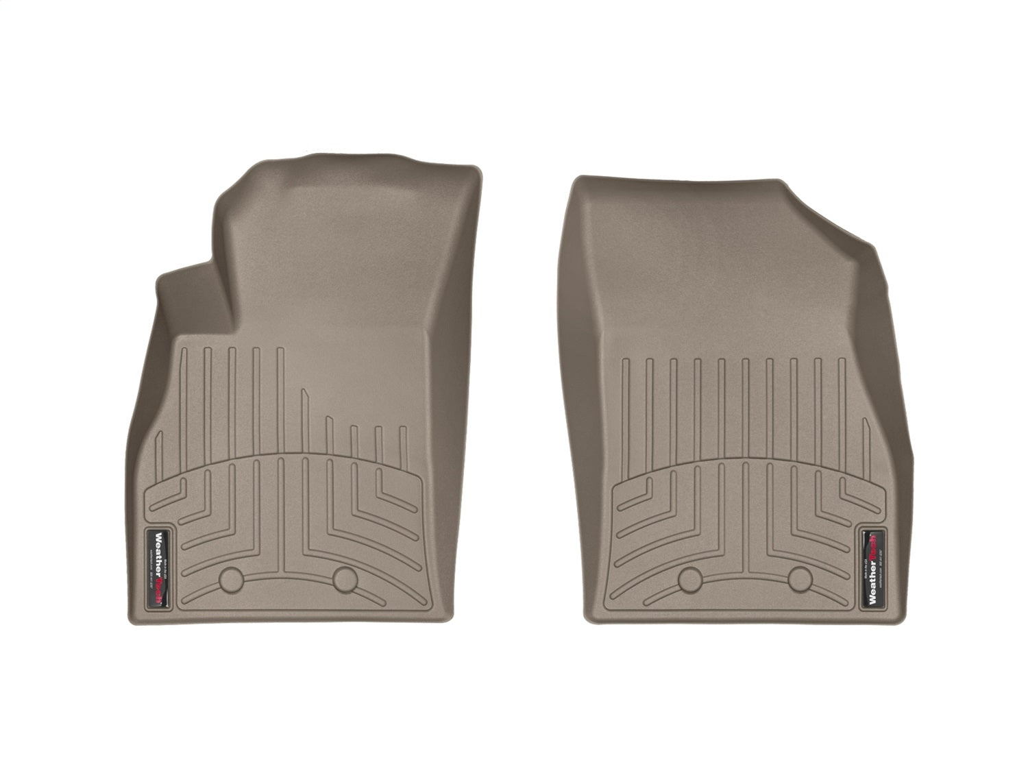 Weathertech - FloorLiner™ DigitalFit® Tan Front & Rear Set 11-15 Chevrolet Volt - 45527-1-2