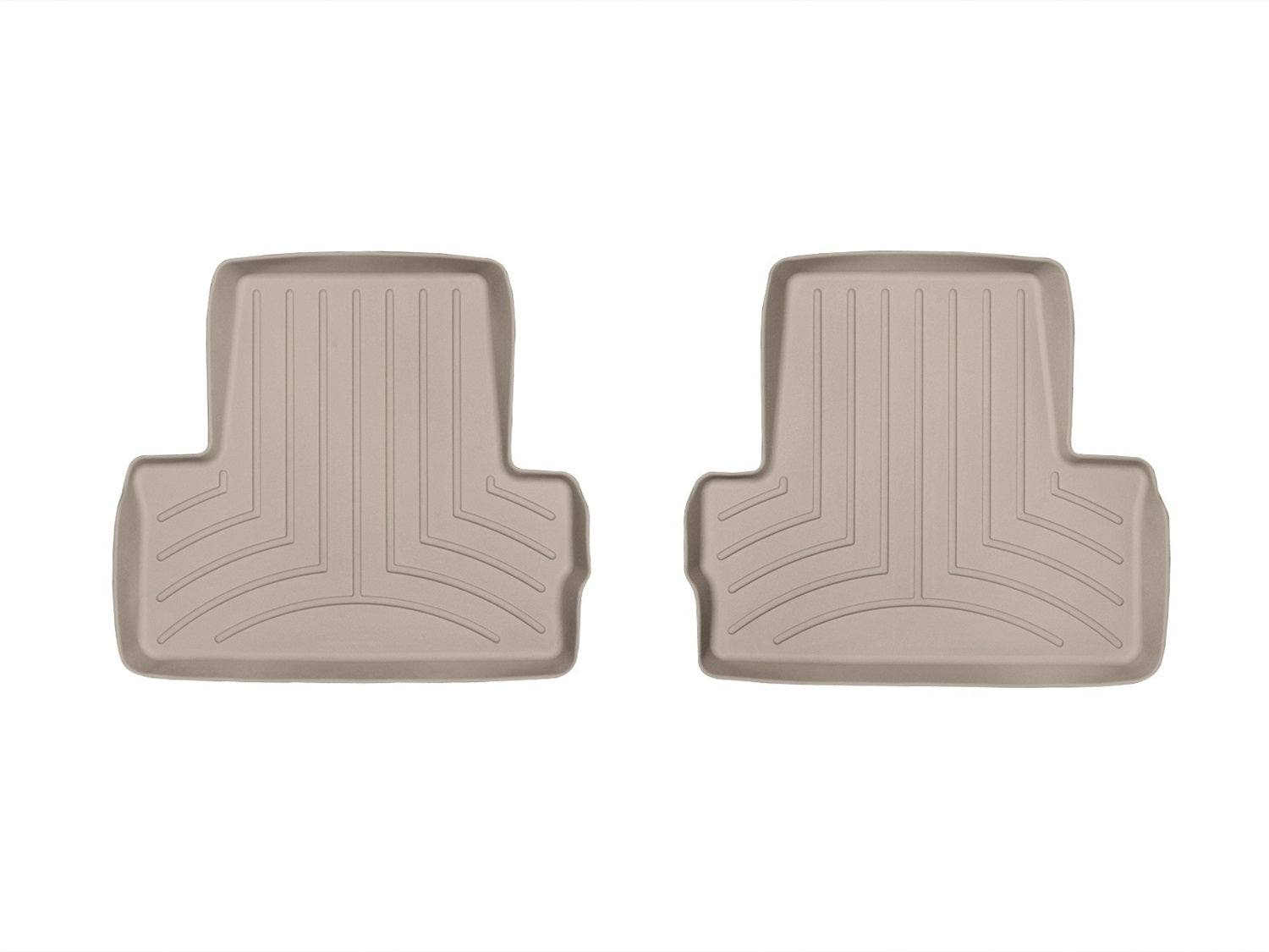 Weathertech - FloorLiner™ DigitalFit® - Tan Rear 14-16 Cadillac ELR / 11-15 Chevrolet Volt - 455272