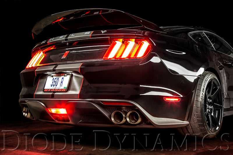 Diode Dynamics 15-21 Ford Mustang LED Sidemarkers Smoked (set) - DD5004