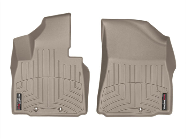 Weathertech - FloorLiner™ DigitalFit® Tan Front, Rear & Third Row Set 14-15 Kia Sorento - 45556-1-2-454404