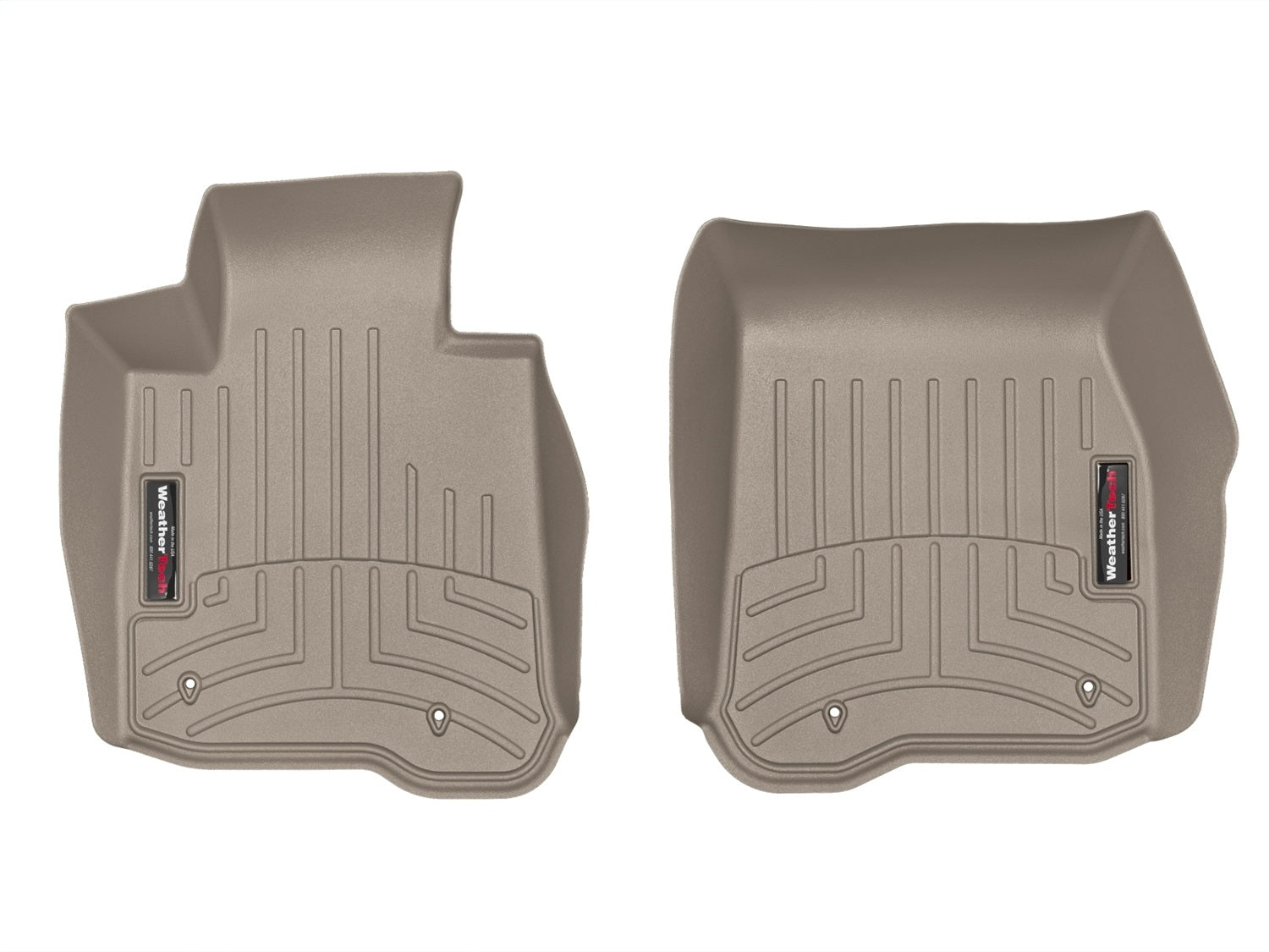 Weathertech - FloorLiner™ DigitalFit® - Tan Front 14-20 BMW 4-Series / 15-20 BMW M4 - 455601