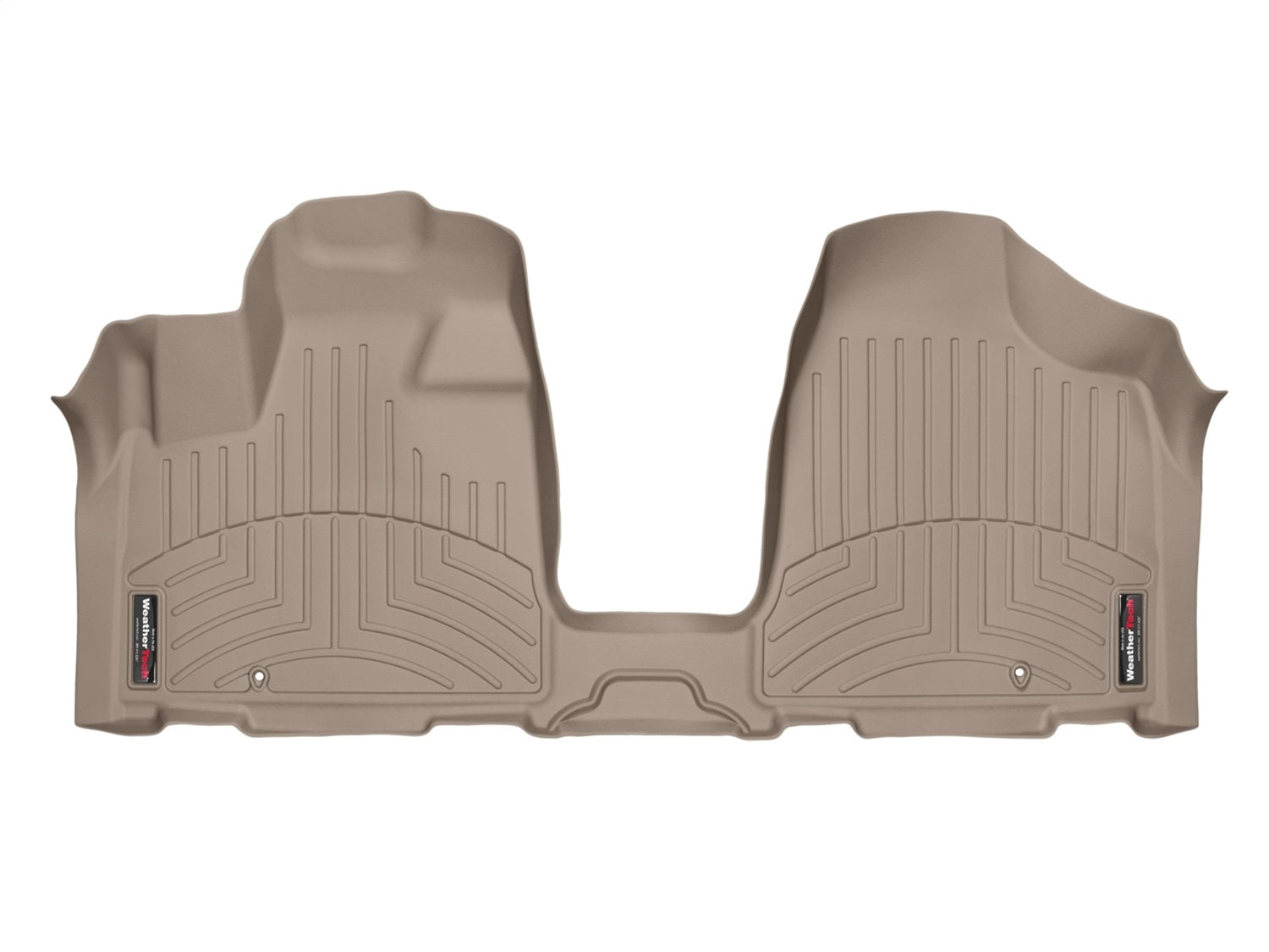 Weathertech - FloorLiner™ DigitalFit® Tan Front & Rear Set 12-20 Dodge Grand-Caravan - 455621-450272