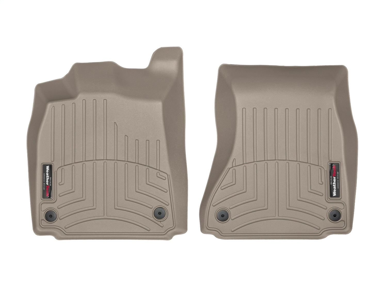 Weathertech - FloorLiner™ DigitalFit® Tan Front & Rear Set - 455641-453742