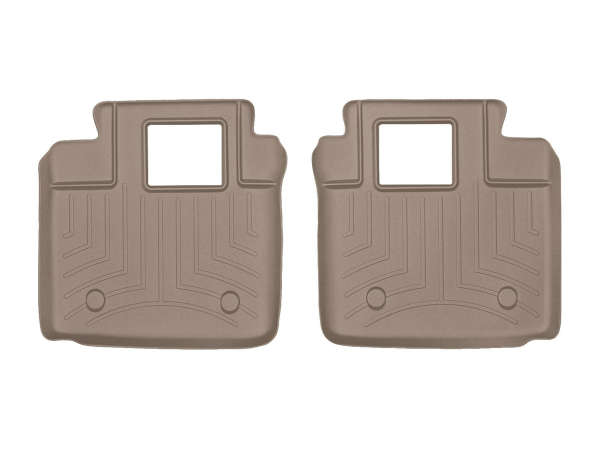 Weathertech - FloorLiner™ DigitalFit® Tan Front & Rear Set 14-16 Maserati Quattroporte - 456101-455654