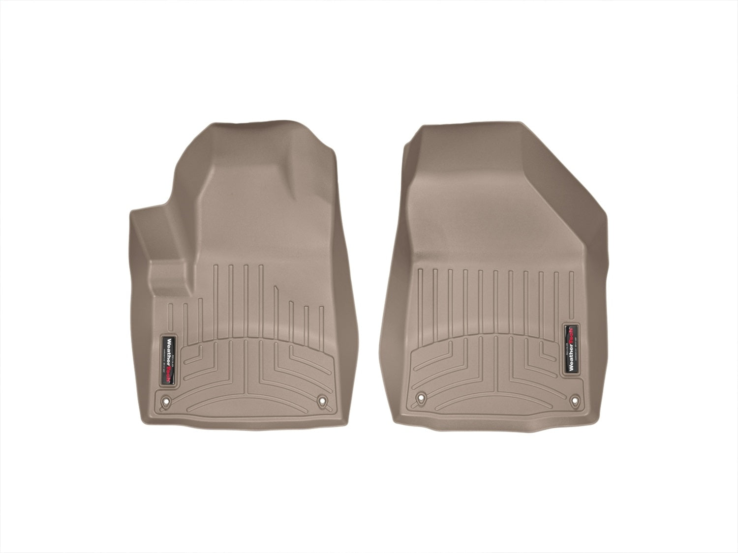 Weathertech - FloorLiner™ DigitalFit® Tan Front & Rear Set 14-15 Jeep Cherokee - 45566-1-2
