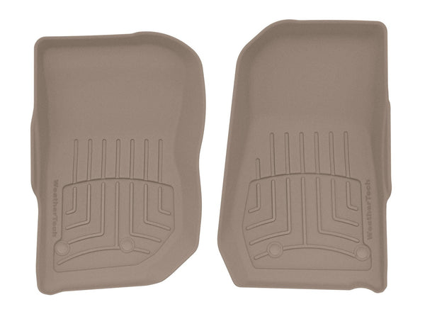 Weathertech - FloorLiner™ HP Tan Front & Rear Set 14-18 Jeep Wrangler - 455731IM-455733