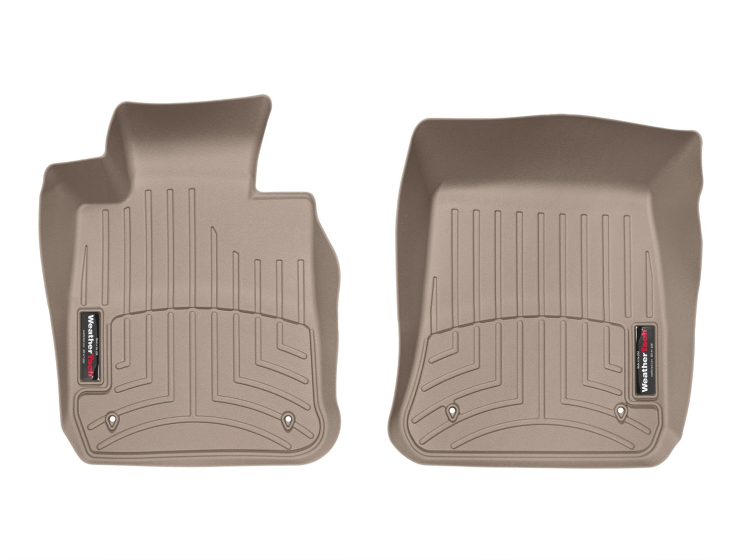 Weathertech - FloorLiner™ DigitalFit® - Tan Front 13-15 BMW X1 - 455741
