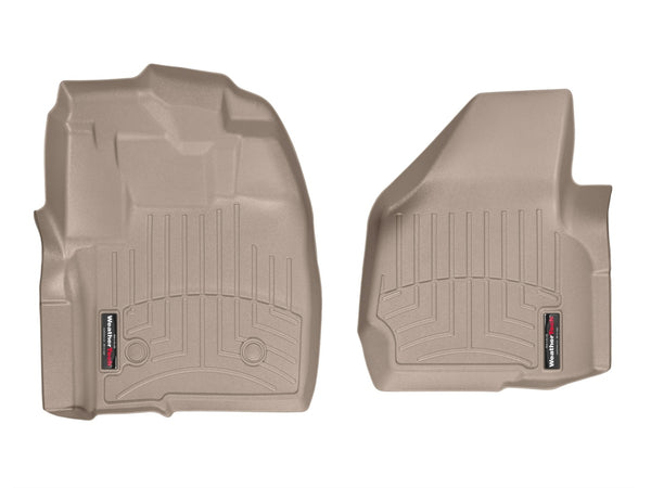 Weathertech - FloorLiner™ DigitalFit® - Tan Front 12-16 Ford F-250 / 12-16 Ford F-350 - 455821