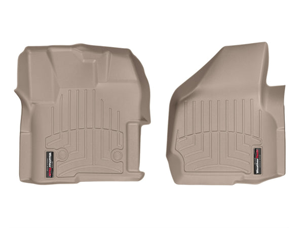 Weathertech - FloorLiner™ DigitalFit® - Tan Front 12-16 Ford F-250 / 12-16 Ford F-350 - 455831