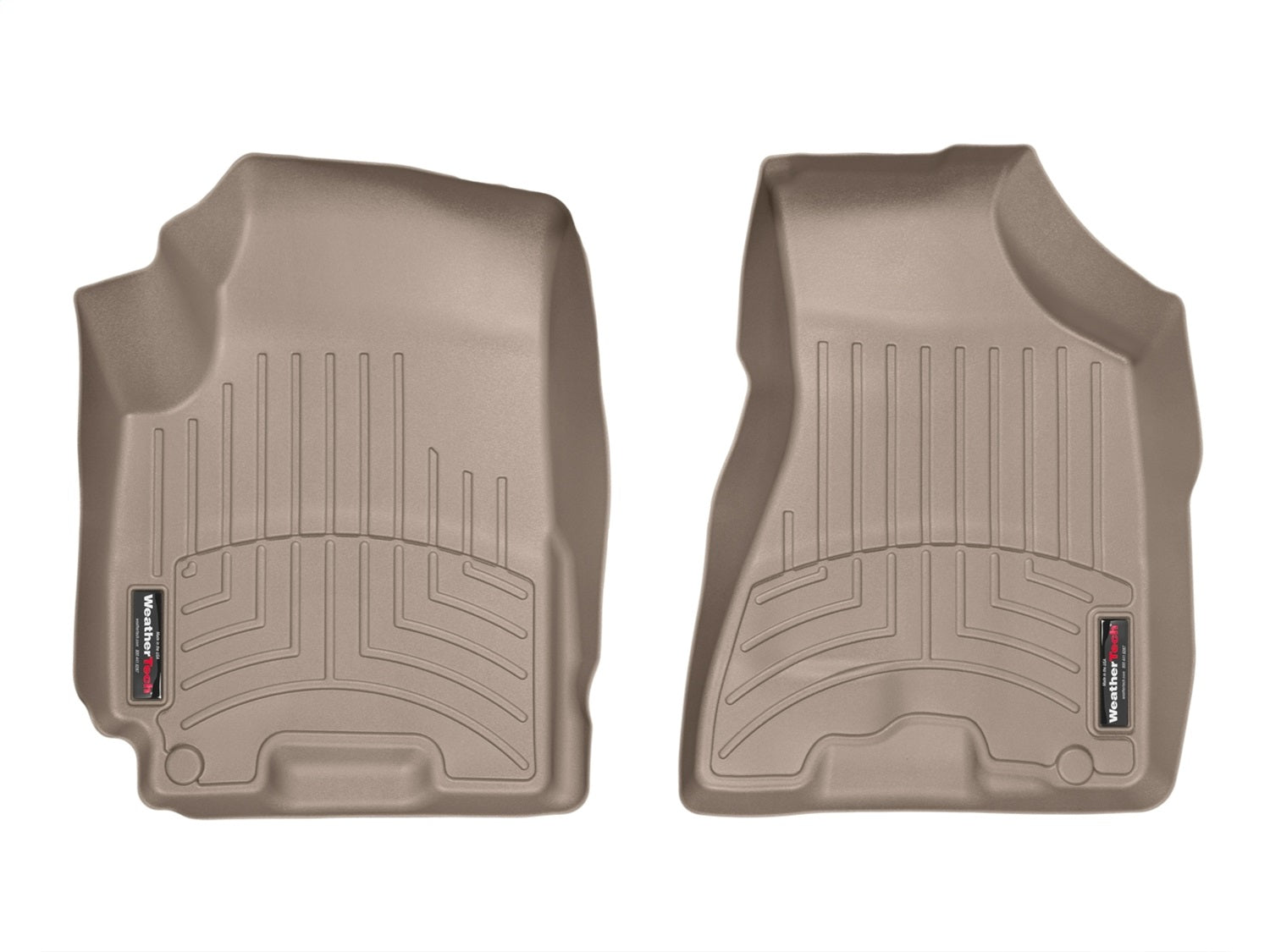 Weathertech - FloorLiner™ DigitalFit® Tan Front & Rear Set 05-10 Kia Sportage - 455911-451292
