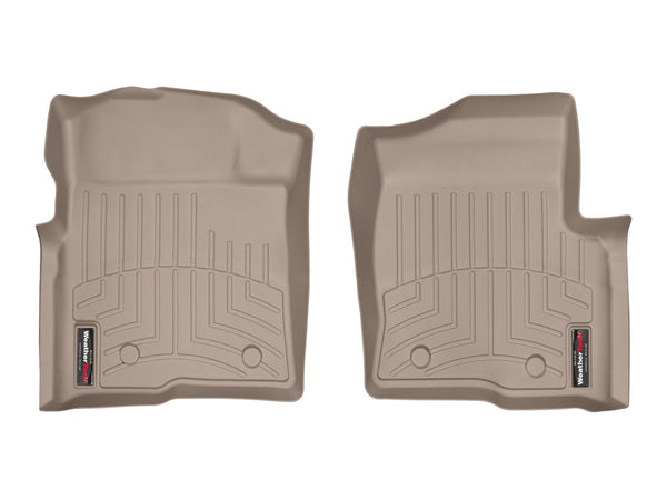 Weathertech - FloorLiner™ DigitalFit® Tan Front & Rear Set 10-14 Ford F-150 - 456111-451794IM