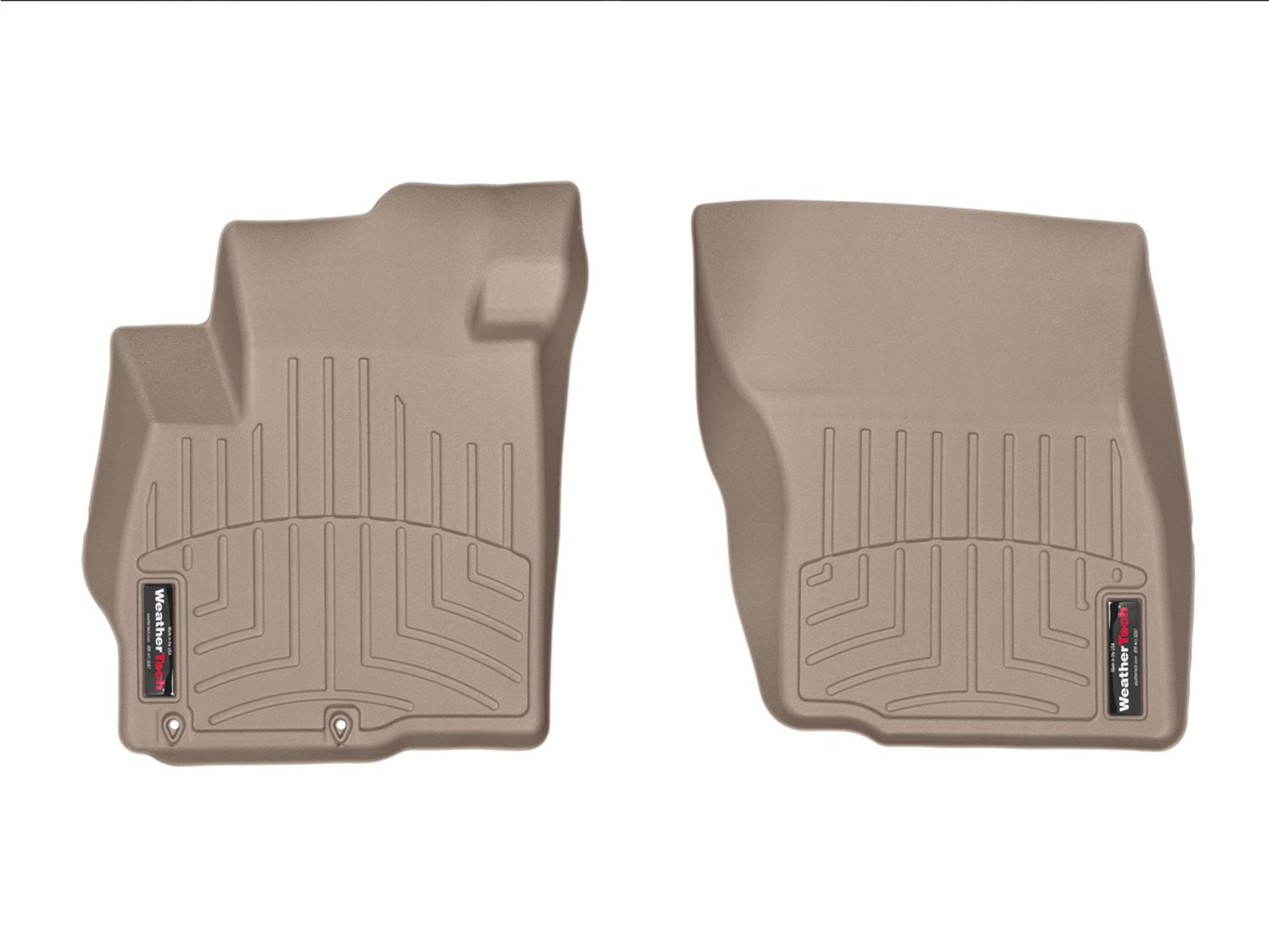 Weathertech - FloorLiner™ DigitalFit® Tan Front & Rear Set 07-20 Mitsubishi Outlander - 456511-451622