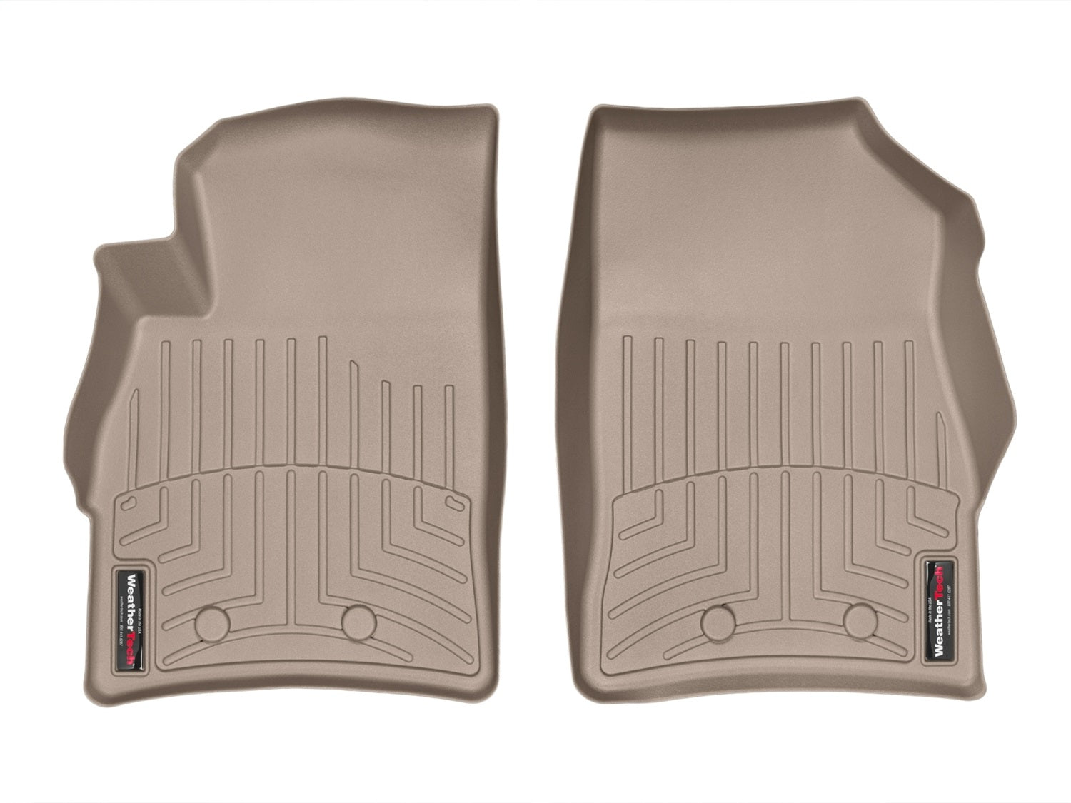 Weathertech - FloorLiner™ DigitalFit® Tan Front & Rear Set 14 Cadillac ELR - 456581-455272