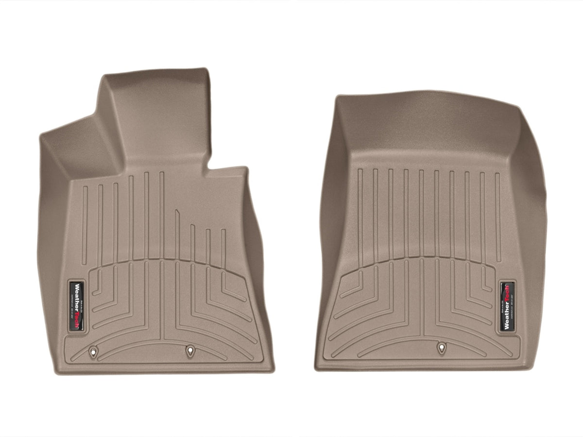 Weathertech - FloorLiner™ DigitalFit® Tan Front & Rear Set 14-16 Hyundai Equus / 15-16 Kia K900 - 456591-453063