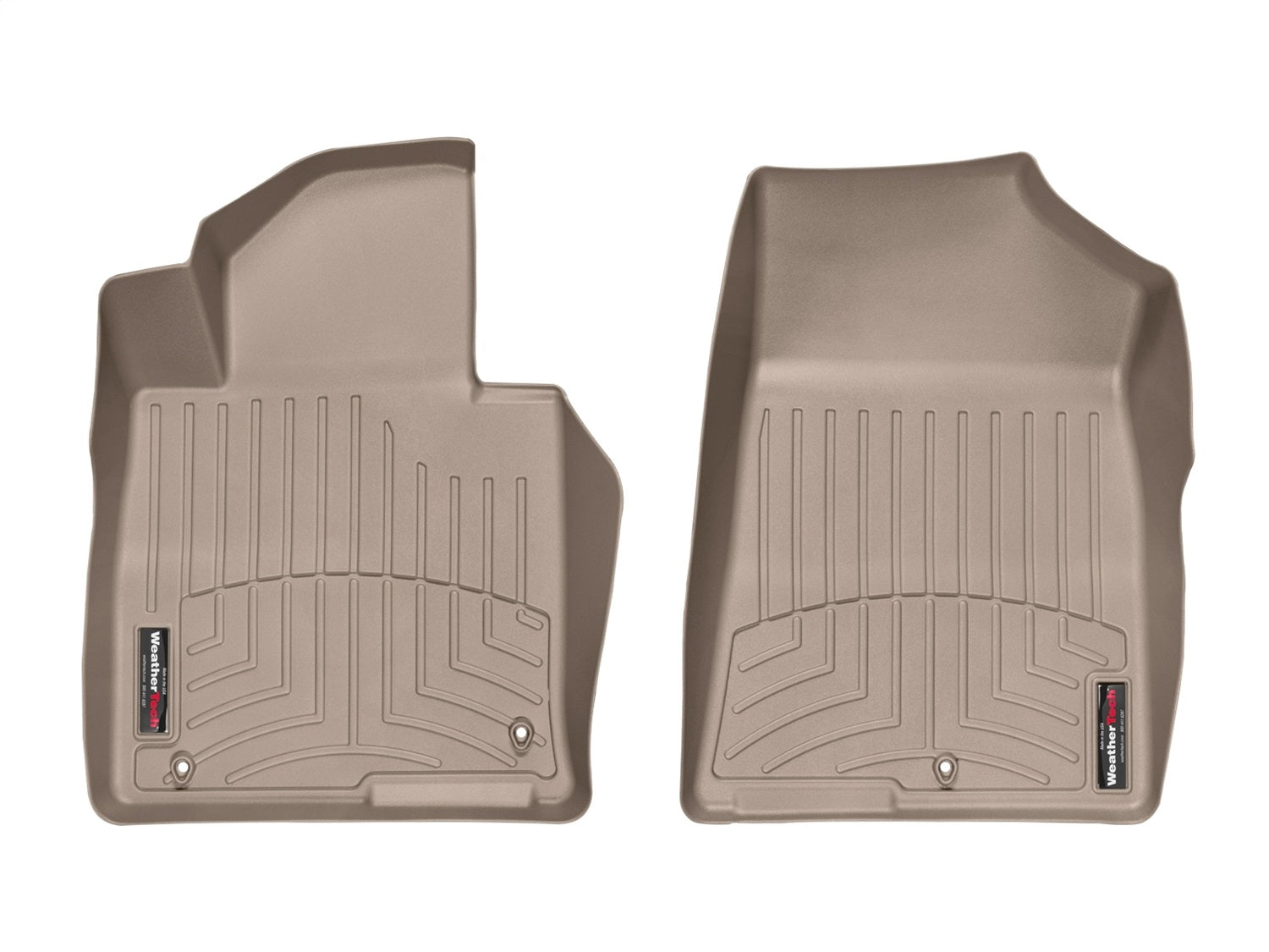 Weathertech - FloorLiner™ DigitalFit® - Tan Front 15-19 Hyundai Sonata / 16-20 Kia Optima - 456661